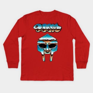 MF doom 80s Kids Long Sleeve T-Shirt